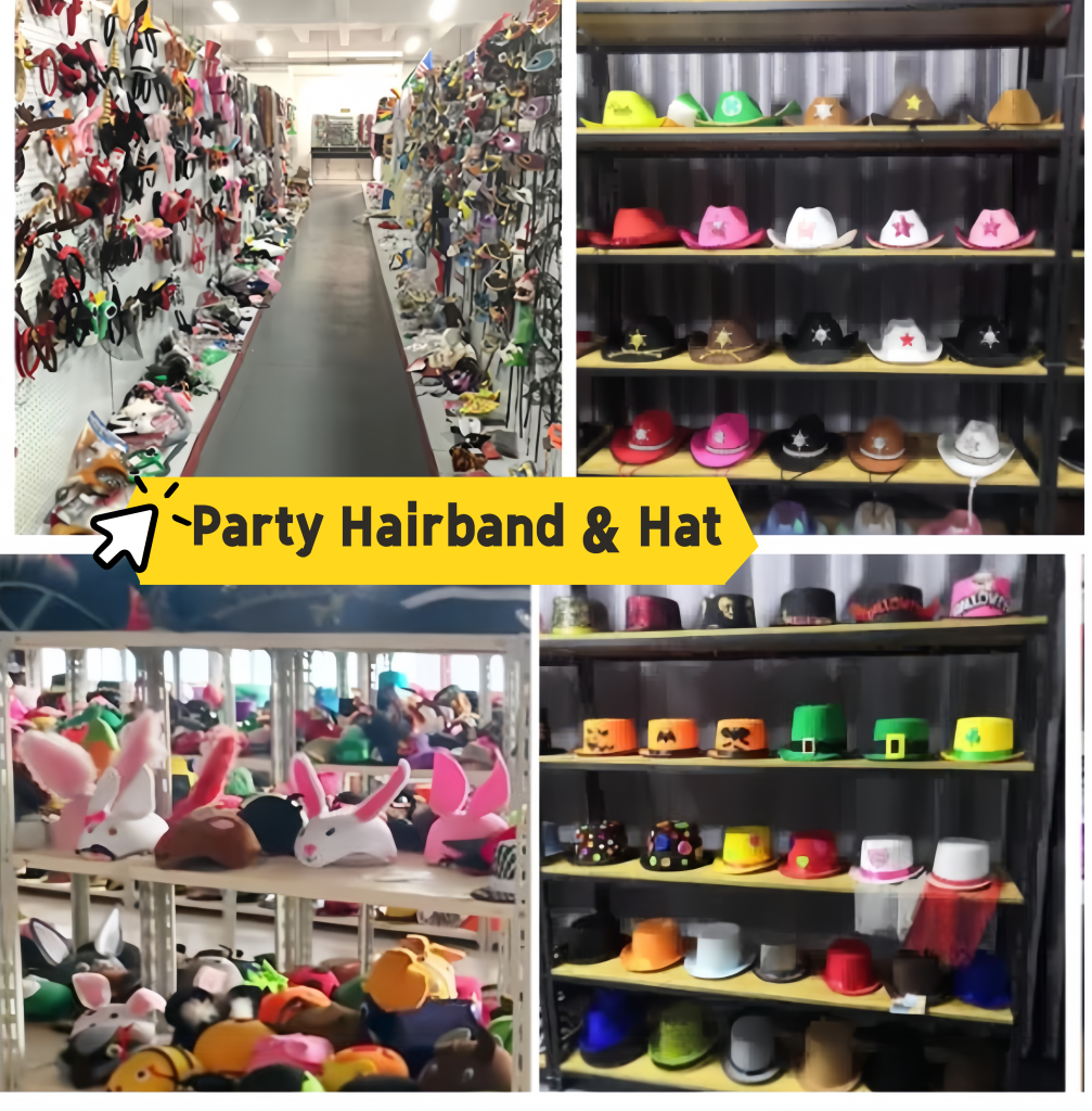 Party Hairband & Party Hats Showroom