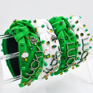 St. Patrick Hairband w Jewels