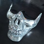Mirror Skull Jaw Chin Halloween Masks
