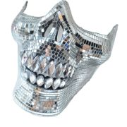 Mirror Skull Jaw Chin Halloween Masks