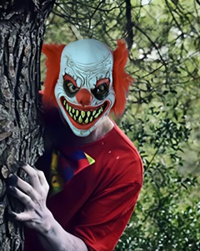 Halloween Creepy Party Scary Clown Latex Mask