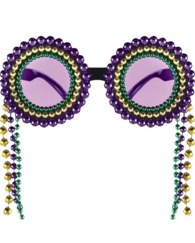 Mardi Gras Fun Shades Sunglasses