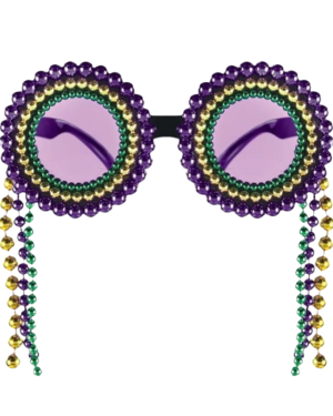 Mardi Gras Fun Shades Sunglasses