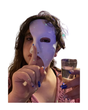 Cheap White Phantom Plastic Mask Half Face Masks