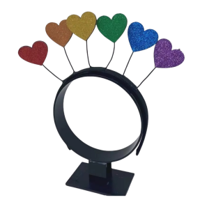 Glitter Rainbow Hair Hoop