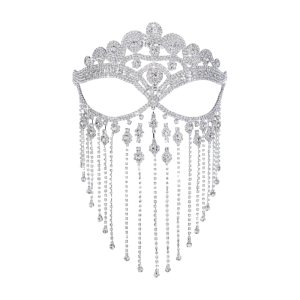 Rhinestone Face Mask For Women