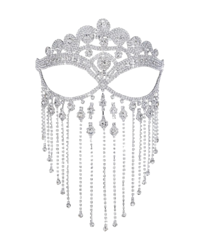 Rhinestone Face Mask For Women