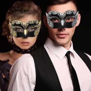 Masquerade Mask for Men Women Couple
