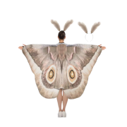 Feather Headband For Moth Wings Costume