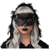 Black Crow Half Face Mask