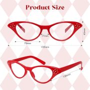 Retro 50s 60s Old Lady Glasses