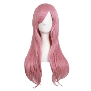 Material : 100% High Temperature Fiber Length: Approx 70cm/ 28 Inch Cap Size: The maximum circumference is approx 20~21inch / 51~53 cm (the error between 1~2cm is normal), the size is adjustable.