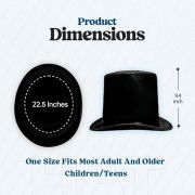 Felt Tuxedo Costume Hat