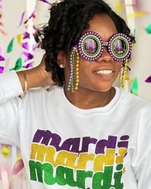 Mardi Gras Fun Shades Sunglasses