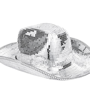Mirrored Sparkly Cowgirl Cowboy Hat