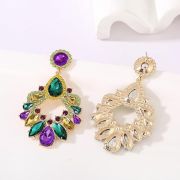 Rhinestone Statement Drop Dangle Earrings