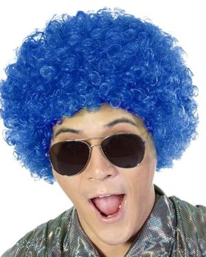 Fluffy Afro Synthetic Clown Wig for Men