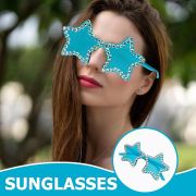 Rimless Star Shape Sunglasses