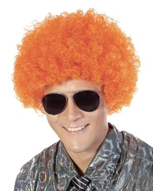 Fluffy Afro Synthetic Clown Wig for Men