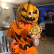 Jackolantern Pumpkin Face Head Masks