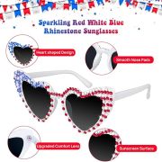 Red White and Blue Glasses