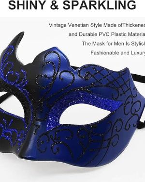 Venetian Mardi Gras Masquerade Ball Mask