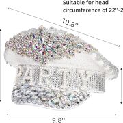 Glitter Bride Hat