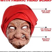 Realistic Old Nana Mask Creepy Human Latex Mask