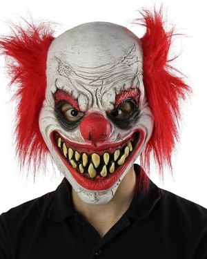 Halloween Creepy Party Scary Clown Latex Mask