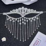 Rhinestone Mask for Women Dancing Party
