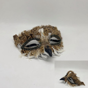 2 PCS Cosplay Feather Owl Bird Masquerade Masks