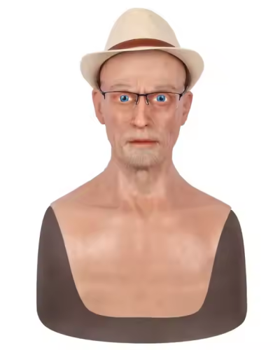 Personalised Silicone Male Head Mask
