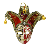 Magnets Mini Mask Decoration-Red