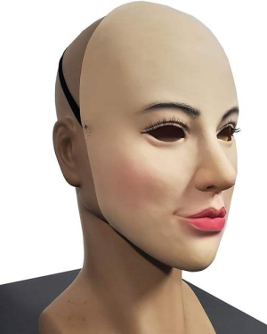 Realistic Female Latex Mask Fake Woman Mask