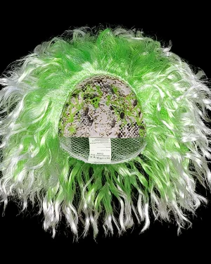 Betelgeuse Green Wig with Bald Cap