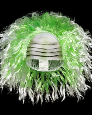 Betelgeuse Green Wig with Bald Cap