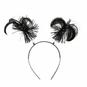Silk Wig Headband -BLK