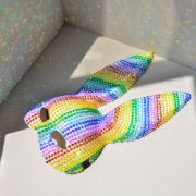 Rainbow Diamond Rabbit Mask