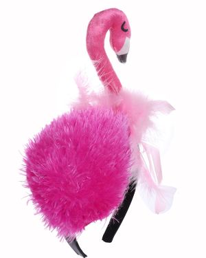 Pink Flamingo Headband Tropical Hair Accessories