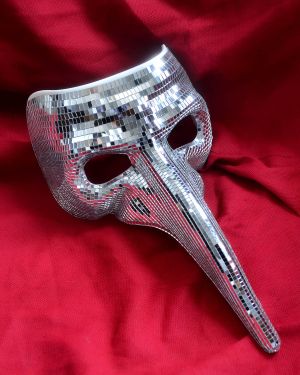 Mirror Long Nose Venetian Masks