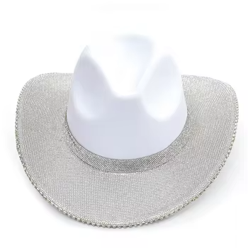 Rhinestone Cowgirl Hat with Diamond