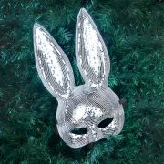 Mirror Rabbit Full Face Party Mask