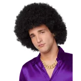 Black Afro Wig For Men