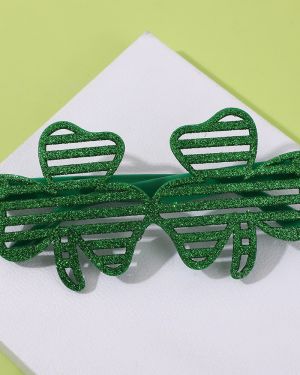 St. Patrick’s Day Shamrock Glasses