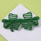 St. Patrick's Day Shamrock Glasses