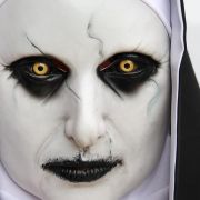 Halloween Nun Full Head Latex Mask For Scary Party Cosplay