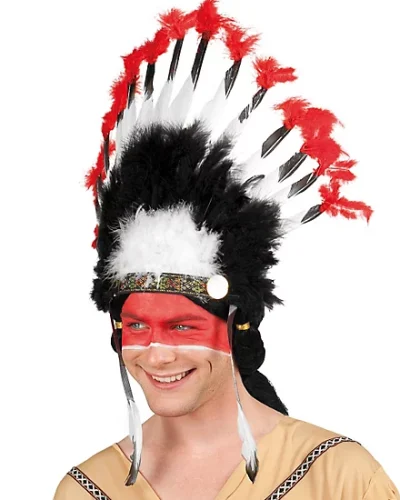 Mohawk Headdress For American Indian Costume